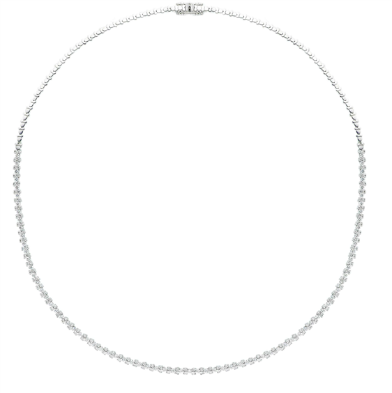 Collana Babila Milano Donna For You Collection in Oro bianco Diamante 3.29 Ct 289723BB - 289723BB